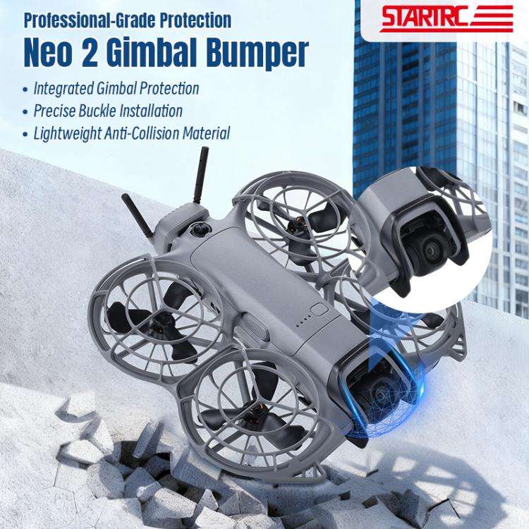 For DJI Neo 2 STARTRC Gimbal Lens Anti-collision Plastic Guard Bumper, For DJI Neo 2