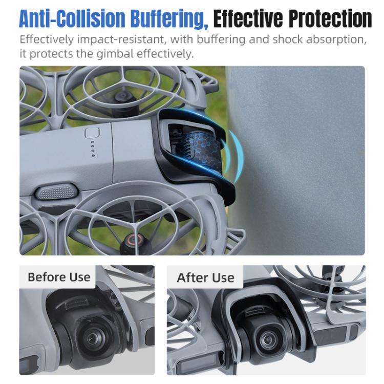 For DJI Neo 2 STARTRC Gimbal Lens Anti-collision Plastic Guard Bumper, For DJI Neo 2