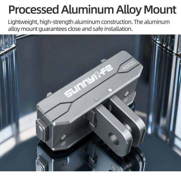 Sunnylife Metal Magnetic Quick Release Adapter Mount Action Camera Foldable Cam Stand 1/4 Adapter...