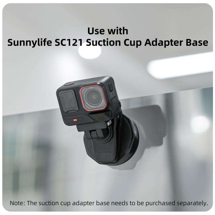 Sunnylife Magnetic Quick-Release Backpack Clip Action Camera Clamp Vertical-Horizontal Mount for ...