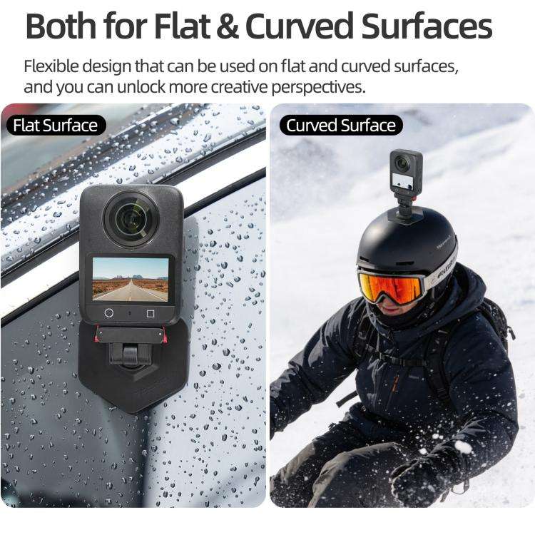 Sunnylife Magnetic Flexible Adhesive Helmet Mount Base Quick-Release Action Camera Holder For DJI...
