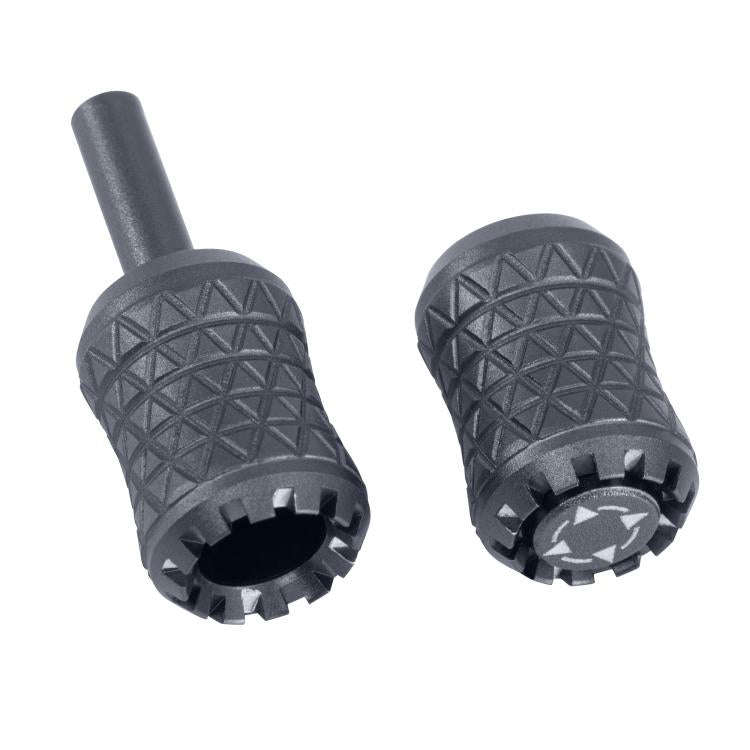 For DJI RC / RC 2 / RC Pro 2  2pcs STARTRC Foldable Metal Joystick Thumb Rocker, For DJI RC / RC ...