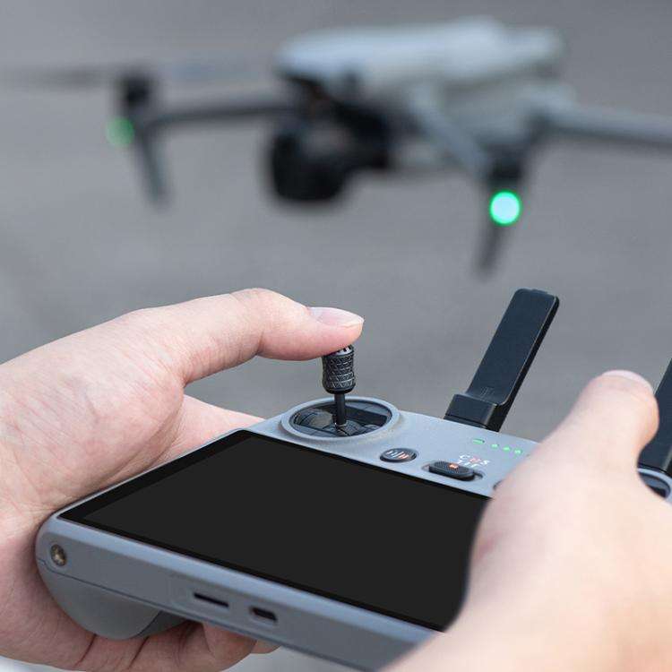 For DJI RC / RC 2 / RC Pro 2  2pcs STARTRC Foldable Metal Joystick Thumb Rocker, For DJI RC / RC ...