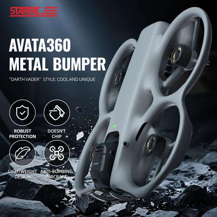 For DJI Avata 360 STARTRC Gimbal Lens Anti-collision Plastic Guard Bumper