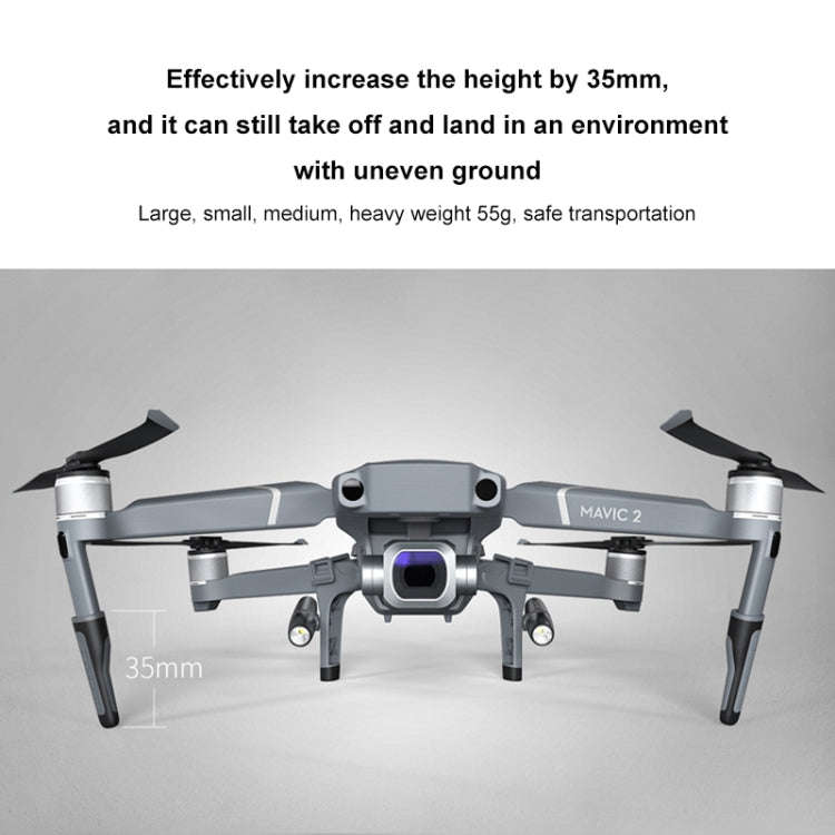 PGYTECH P-HA-030 LED Night Flight Light Shock Absorption Landing High Stand for DJI Mavic 2, P-HA...