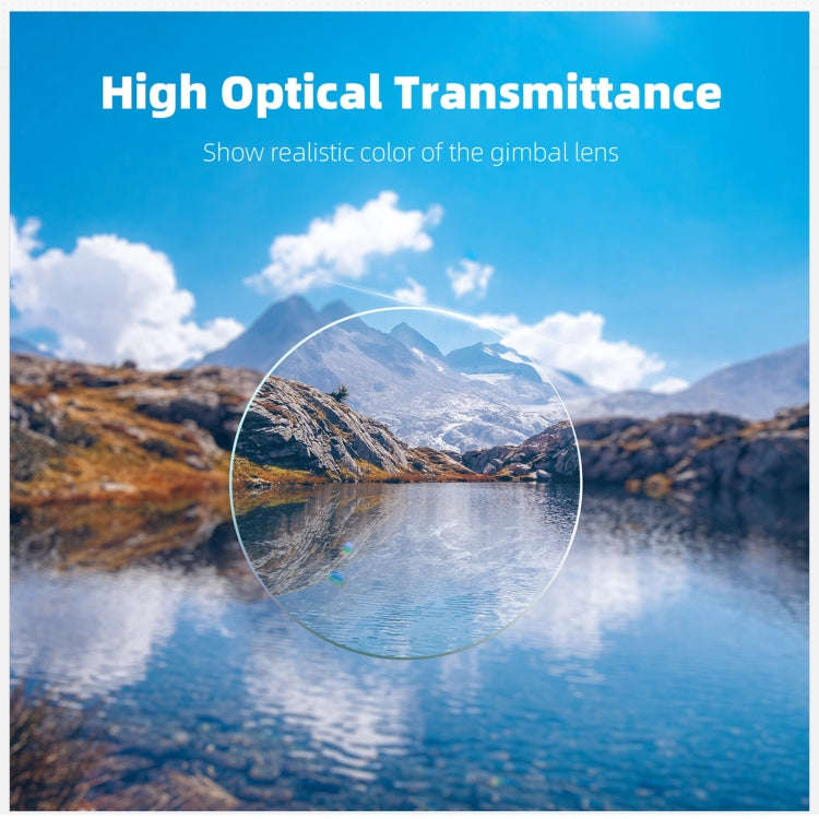 For DJI Neo Sunnylife 2pcs Tempered Glass Drone Lens Film