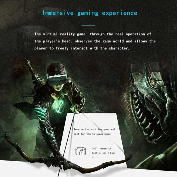 VR SHINECON G06EB Virtual Reality 3D Video Glasses Suitable for 4.7 inch - 6.1 inch Smartphone wi...