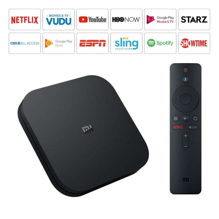 Xiaomi TV Box S 2nd Gen 4K HDR Google TV with Google Assistant Remote Streaming Media Player, Cor...