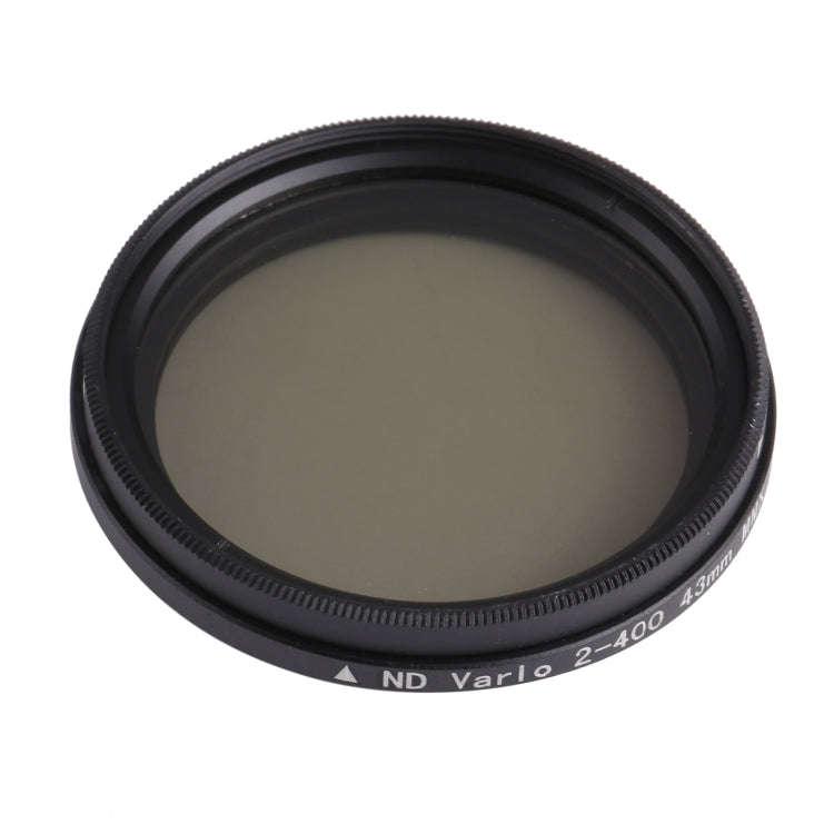 ND Fader Neutral Density Adjustable Variable Filter, ND2 to ND400 Filter, 37mm, 40.5mm, 43mm, 46m...