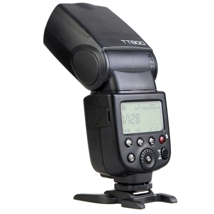 Godox TT600 2.4GHz Wireless 1/300s-1/2000s HSS Flash Speedlite Camera Top Fill Light for Canon / ...