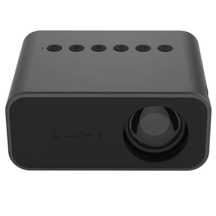 T500 1920x1080P 80 Lumens Portable Home Theater LED HD Digital Projector, Without Remote Control ...
