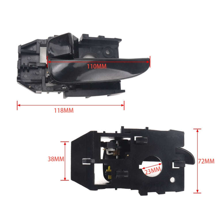 A5321-01 Car Left Side Inside Door Handle 82610-2D000 for Hyundai Elantra 2001-2006, A5321-01