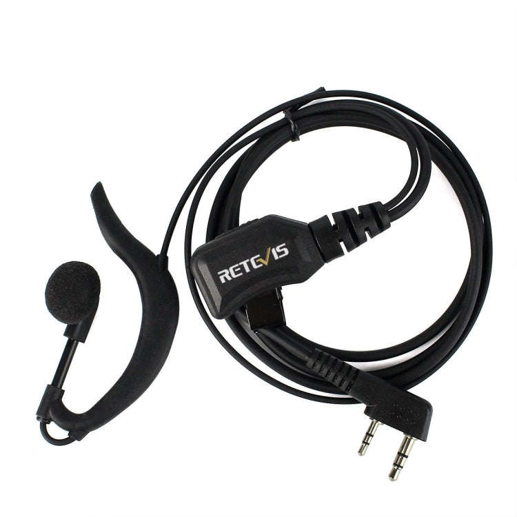RETEVIS R-111 G Type PTT Adjustable Volume Earphone Microphone for H-777/RT-5R/RT1/RT2/RT5, R-111...