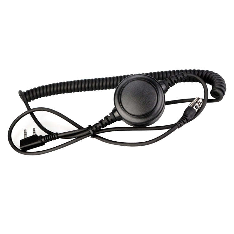 RETEVIS EH070K 2 Pin Adjustable Volume Binaural Noise Reduction Headphone Microphone, EH070K