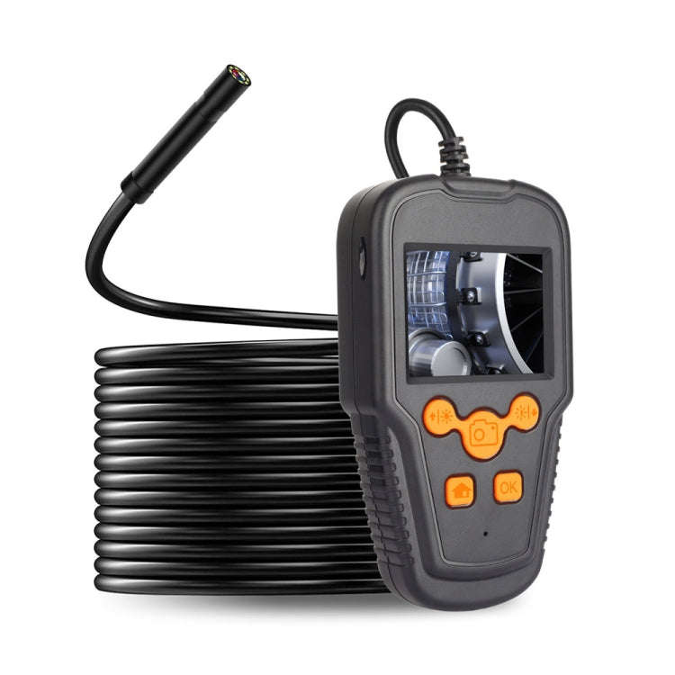 P60A 5.5mm 1080P 2.4 inch IPS Screen IP68 Waterproof HD Digital Endoscope, 5.5mm 2m Hard Cable, 5...