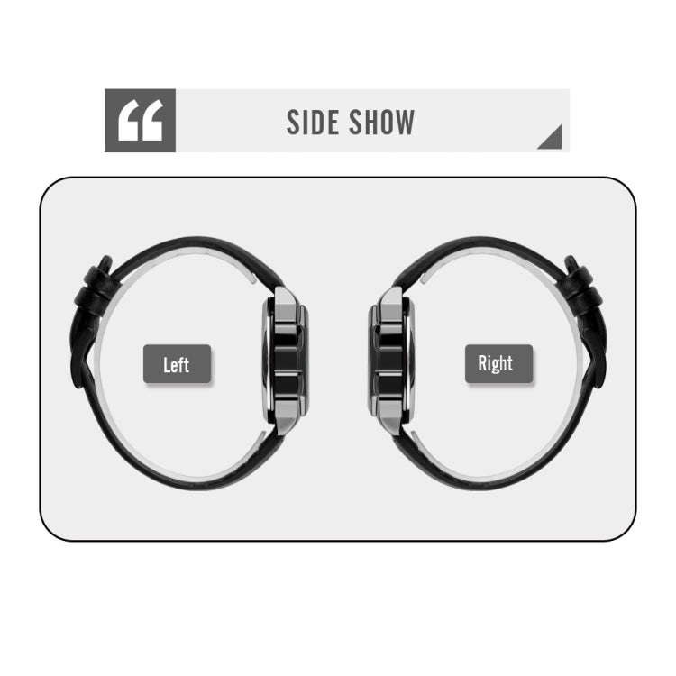 SKMEI 1650 Steel Strap Version LED Digital Display Electronic Watch with Touch Luminous Button, S...