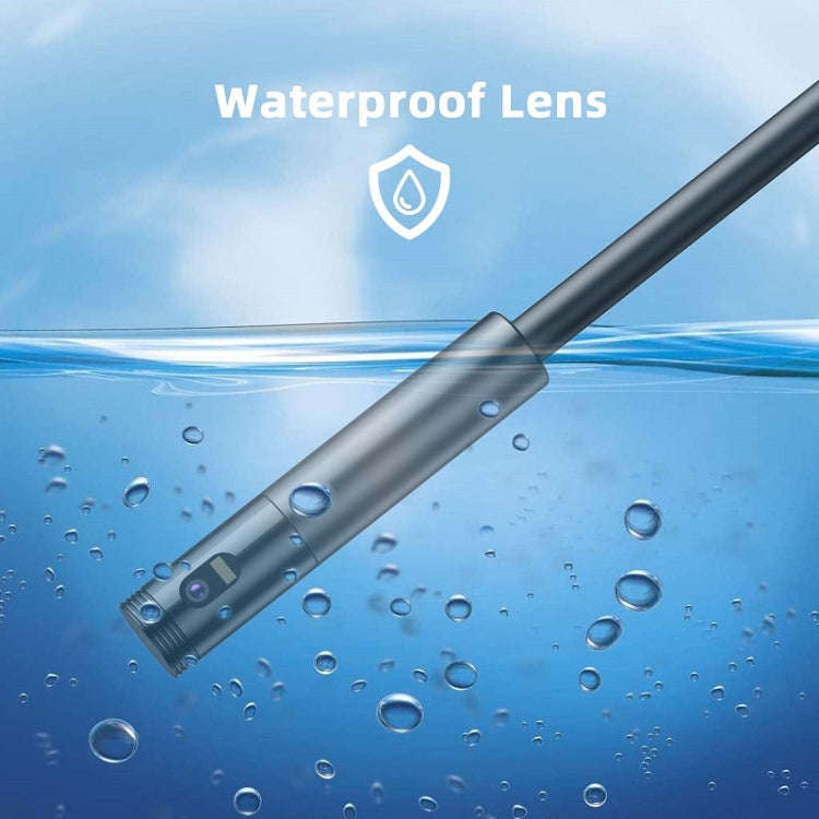 Y19 8mm Dual Lens Hand-held Hard-wire Endoscope with 4.3-inch IPS Color LCD Screen, 2m, 3.5m, 5m,...