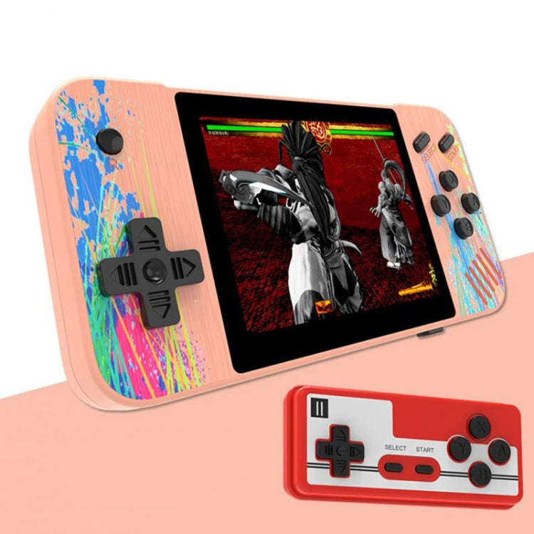 G3 Macaron 3.5 inch Screen Handheld Game Console for Dual Players Built-in 800 Games, Double Play...
