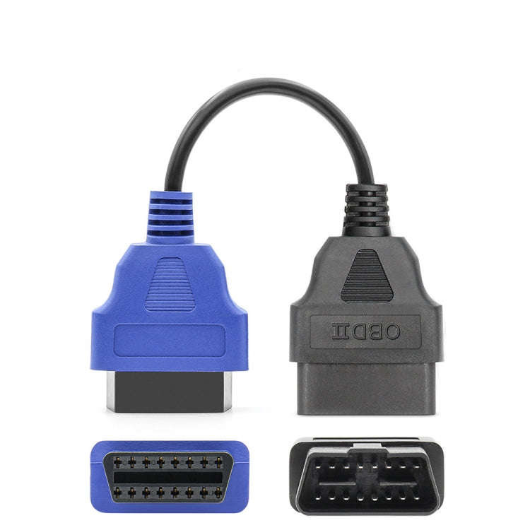 6-color OBD ECU Scan Adapter Cable Bundle for Fiat, 6-color