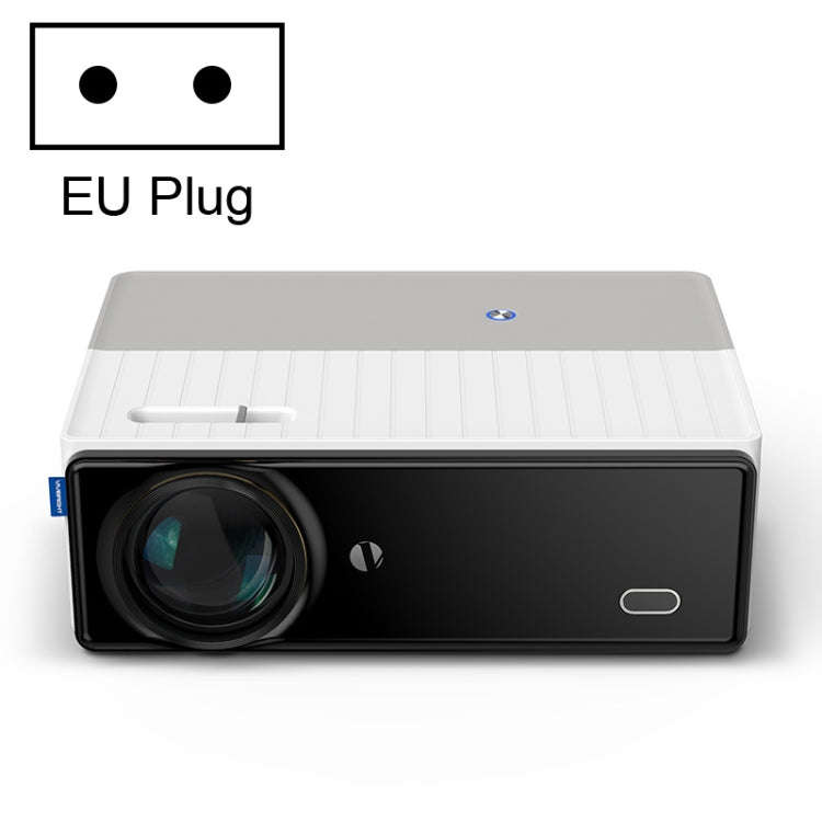 D5000 1920x1080P 420ANSI 6000Lumens LCD + LED HD Digital Projector,, Basic Version, Screen Mirror...
