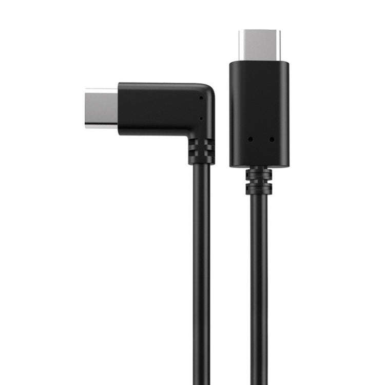 USB 3.2 Gen1 Type-C to USB 3.2 Gen1 Type-C Single Elbow VR Link Cable For Oculus Quest 1 / 2, 3m ...