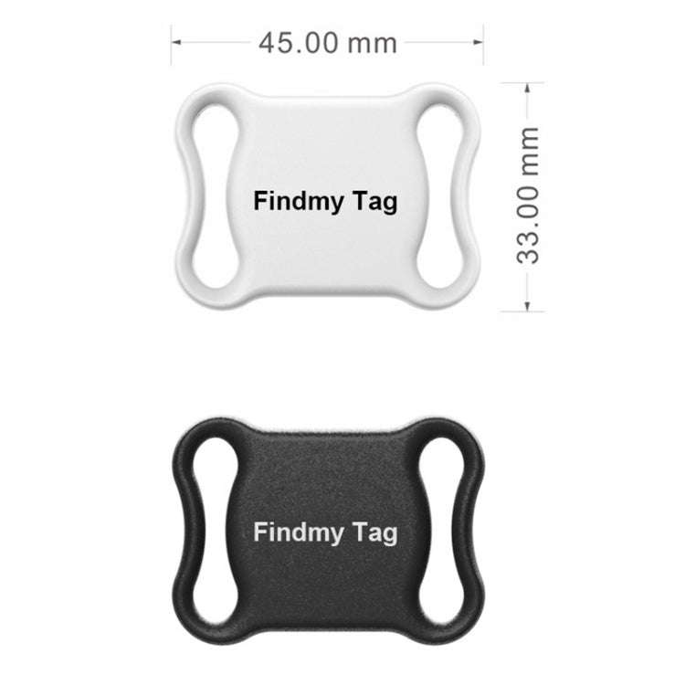 Findmy Tag Special Shape Smart Bluetooth Anti- lost Alarm Locator Tracker, Special Shape (Black),...