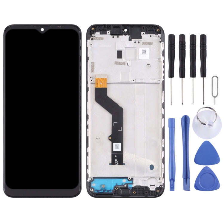 LCD Screen and Digitizer Full Assembly with Frame, For Lenovo K12 Note, For Lenovo K12 2019, For ...