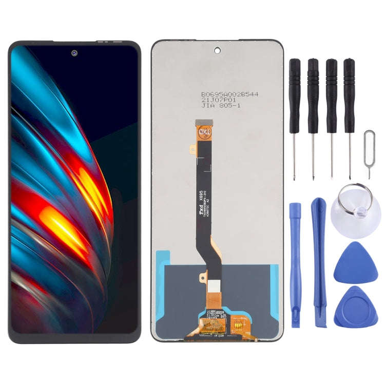 AMOLED LCD Screen For Infinix Zero X / Zero X Pro X6811, X6811B with Digitizer Full Assembly, For...