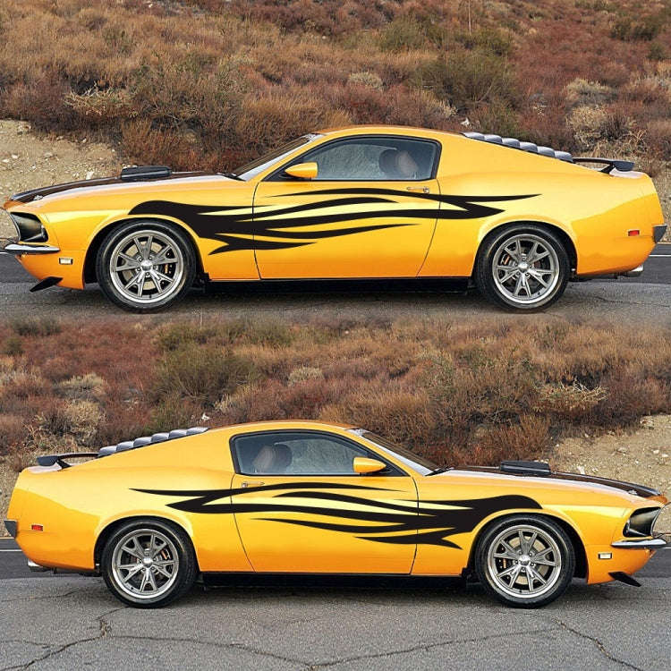 2 PCS/Set D-926 Fire Totem Pattern Car Modified Decorative Sticker, D-926