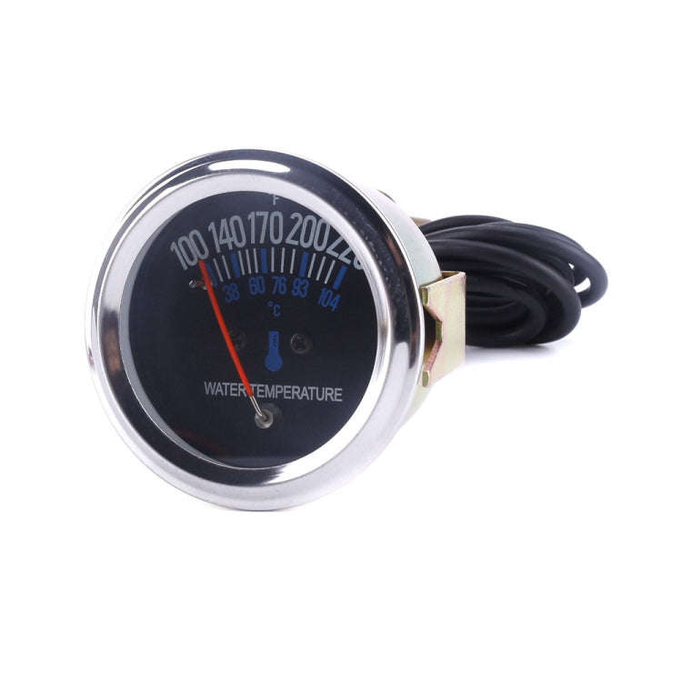 Car Modified 12V Universal 52mm Mechanical Water Temperature Gauge, Mechanical Water Temperature ...