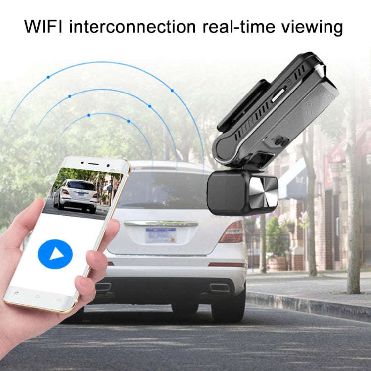 Single Camera HD Night Vision WiFi Car Dash Cam Driving Recorder, 1080P Single Camera, 2K Single ...
