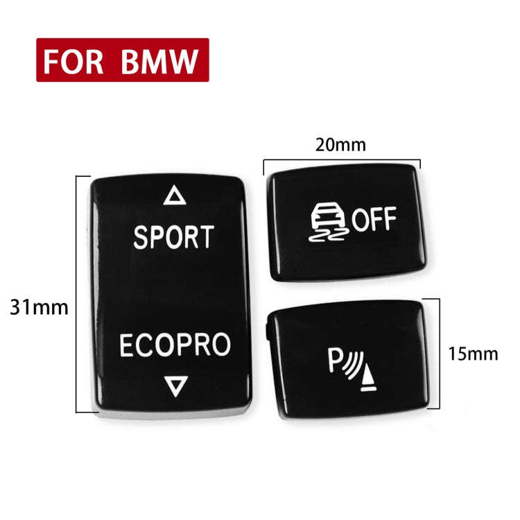 Car Gear Button Set for BMW 1 Series F20 2012-2018,Left and Right Drive, Gear Button Set