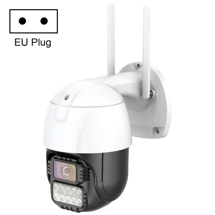 QX67 3MP Humanoid Recognition AI Alarm WiFi Dome IP Camera, US Plug, US Plug, EU Plug, UK Plug, A...