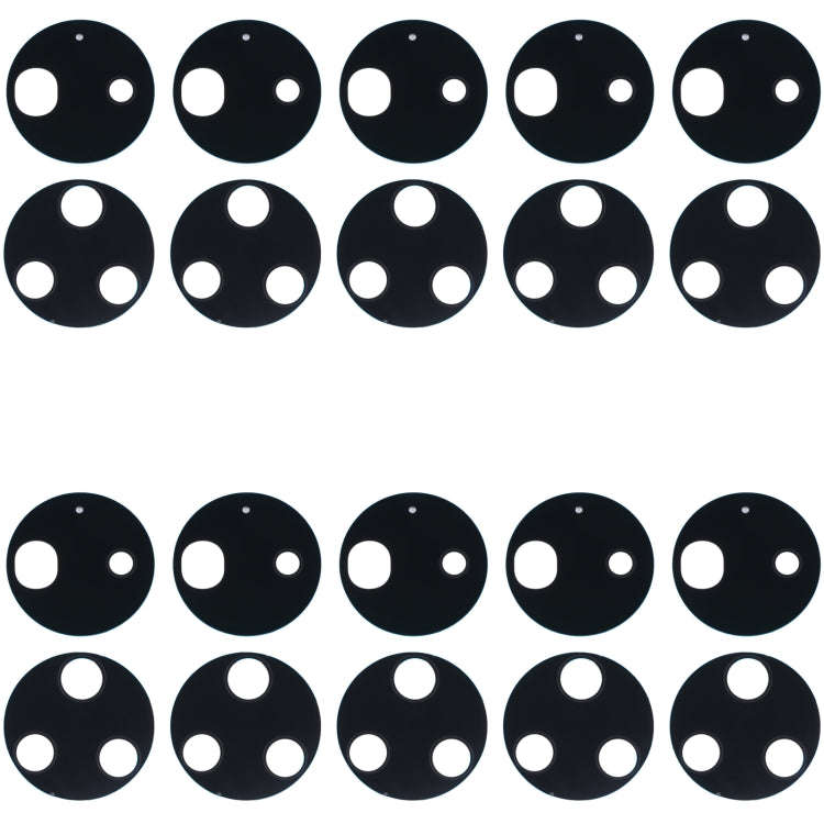 10 PCS Back Camera Lens, For Honor 50 SE, For Huawei Nova 8, For Huawei P50 Pro, For Huawei Nova ...