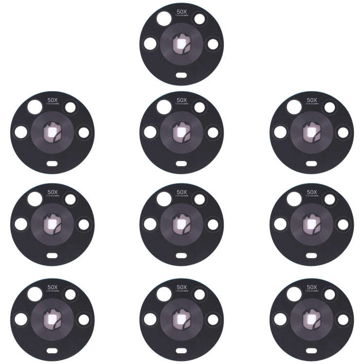 10 PCS Back Camera Lens, For Honor 50 SE, For Huawei Nova 8, For Huawei P50 Pro, For Huawei Nova ...