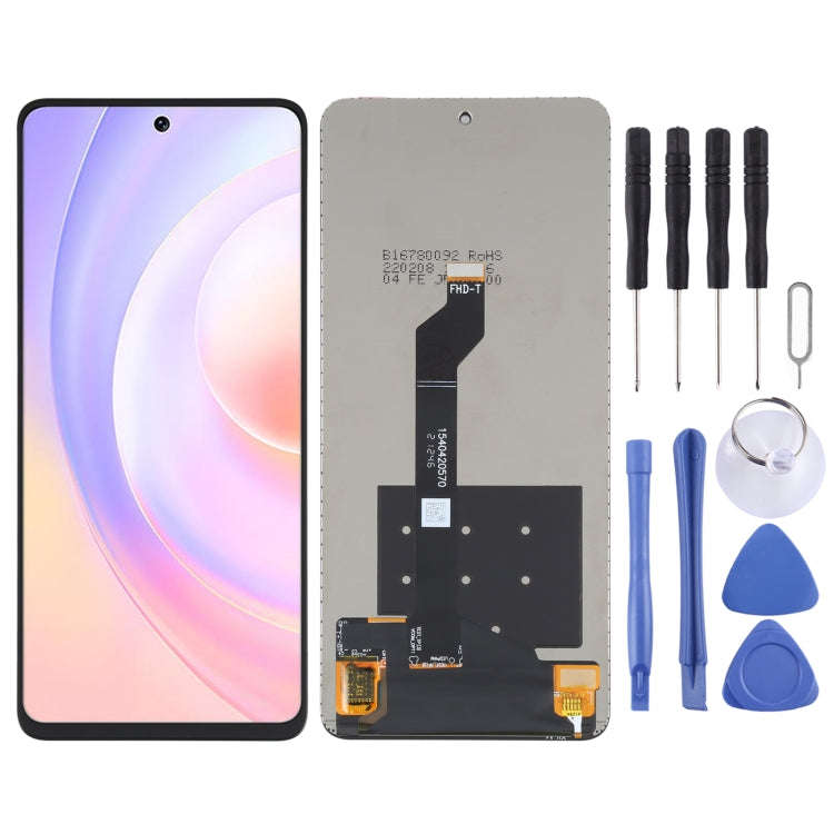OEM LCD Screen with Digitizer Full Assembly, For Honor 50 Lite / X20, For Huawei Nzone S7 5G / En...