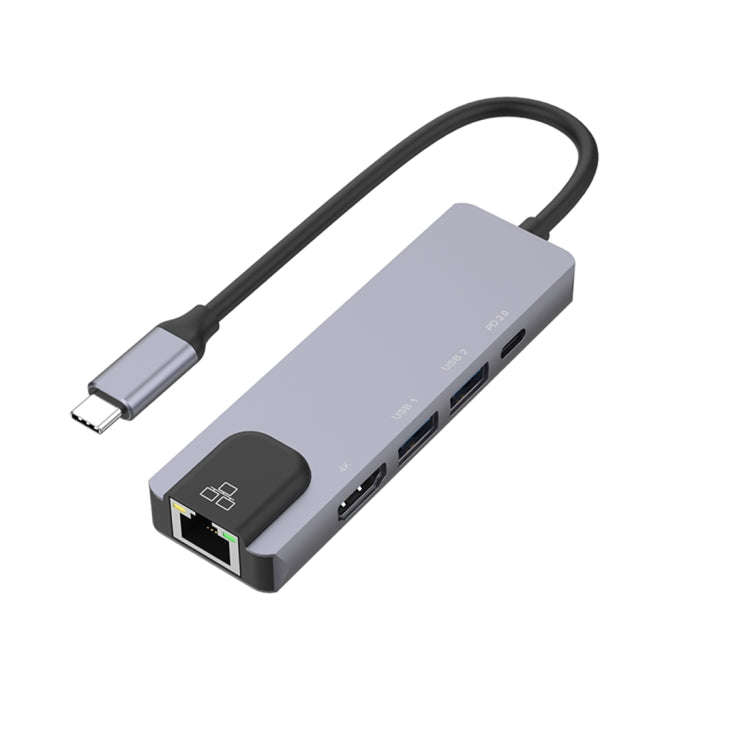 Onten OTN-UC920S USB-C / Type-C Portable Multifunctional HUB Docking Station, OTN-UC920S