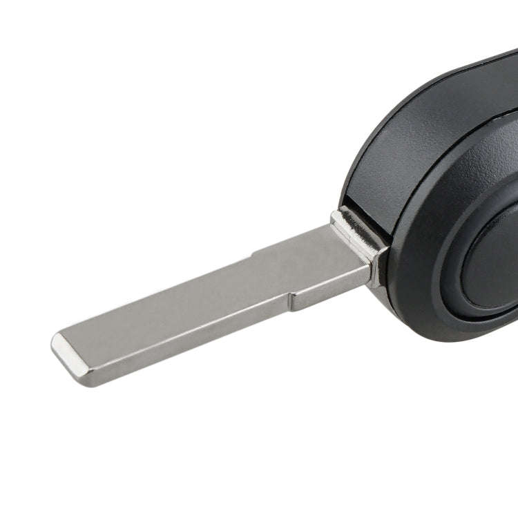 For Fiat 3 Button Folding Car Key Case Remote Control Shell SIP22, Black Switch Button, White Swi...