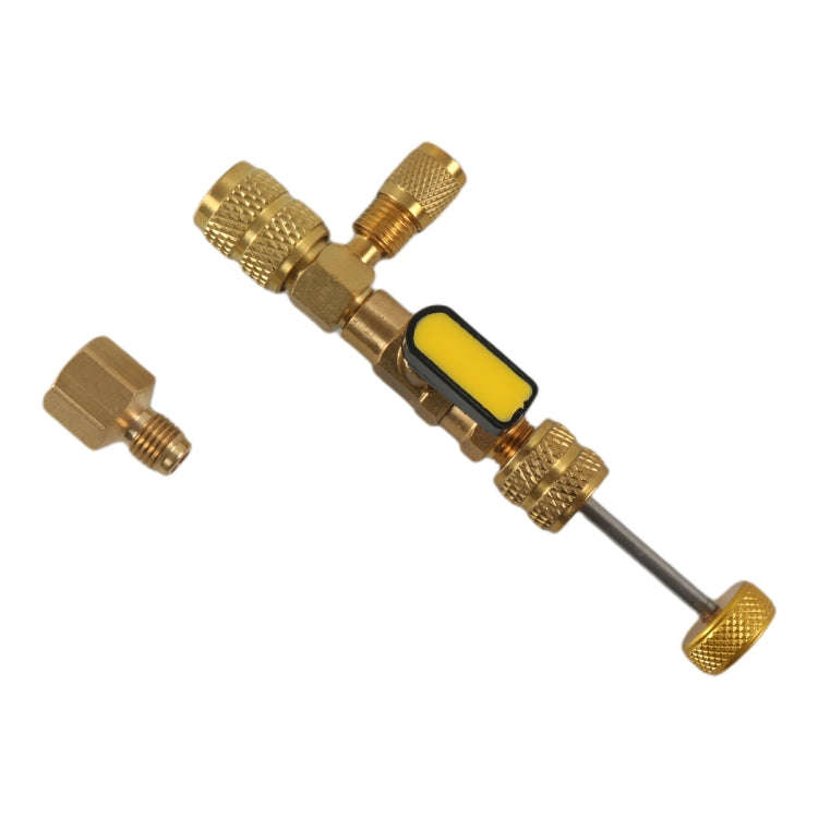 A6414 Car Valve Core Loading and Unloading Tool Wrench Refrigeration Tool, A6414