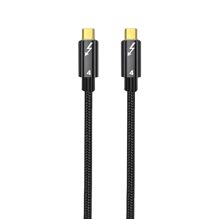 100W Type-C to Type-C Thunderbolt 4 Full-function Data Cable, 0.3m, 0.5m, 0.8m, 1m