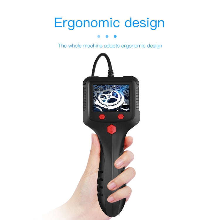 P100 2.4 inch HD Handheld Endoscope with LCD Screen, 8mm 2m, 5.5mm 2m, 8mm Side 2m, 8mm 5m, 5.5mm...