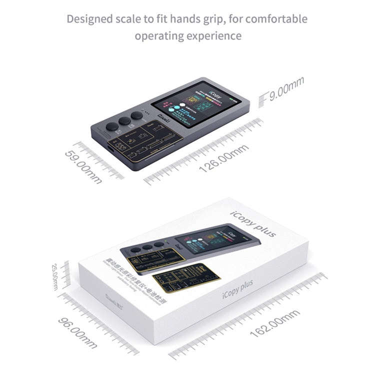 For iPhone 6 - 13 Pro Max Qianli iCopy Plus 2.2 Repair Detection Programmer, Battery Module