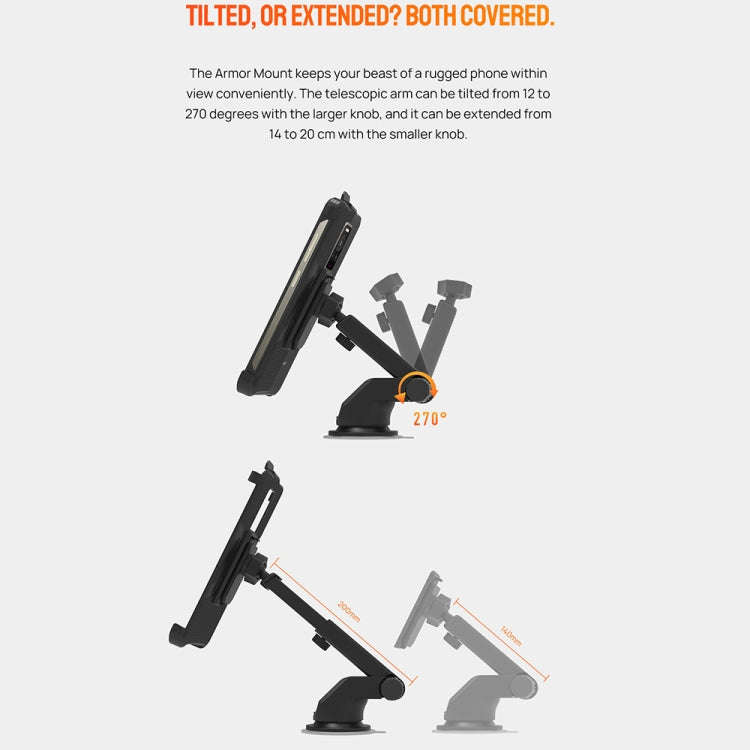 Ulefone Car Suction Cup Phone Holder, Suction Cup Phone Holder