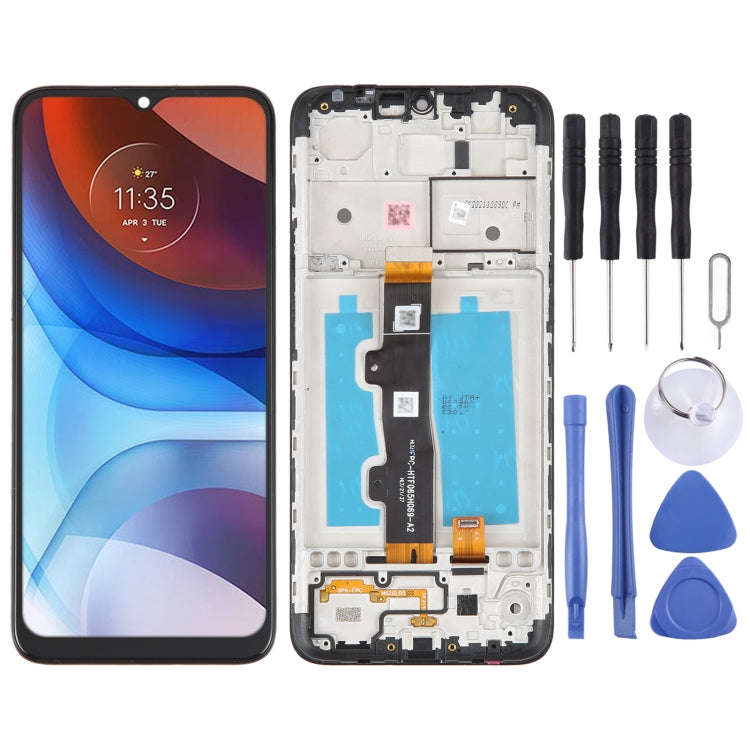 Original LCD Screen For Digitizer Full Assembly With Frame, For Motorola Moto G73(Original), For ...