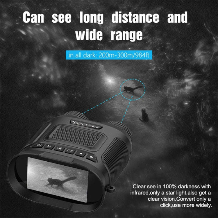 DT29 3 inch IPS Screen Binoculars Digital Binoculars Night Vision, DT29 (Black), DT29 (Green)