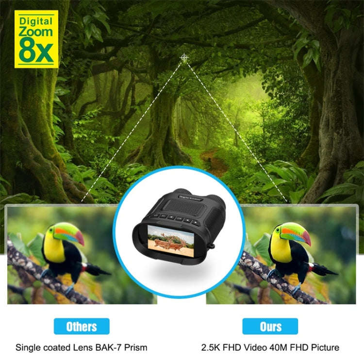 DT29 3 inch IPS Screen Binoculars Digital Binoculars Night Vision, DT29 (Black), DT29 (Green)