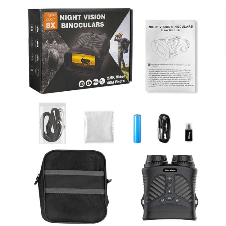 DT39 3 inch IPS Screen Binoculars Digital Binoculars Night Vision, DT39 (Black), DT39 (Green)