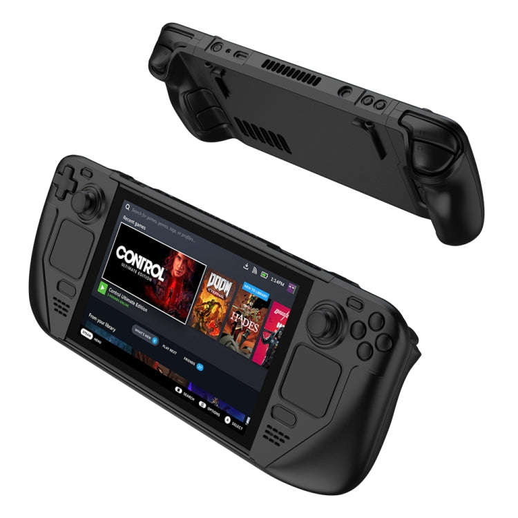 GKK For Steam Deck Color Contrast Anti-fall Game Console Case, GKK Case(Black), GKK Case(Red), GK...
