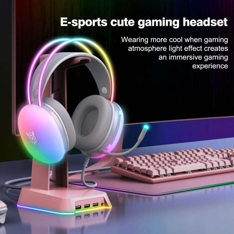 ONIKUMA X25 RGB Wired Gaming Headset, X25