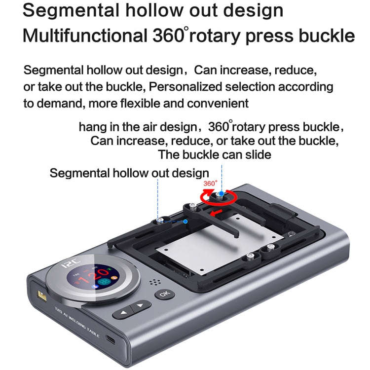 i2C T20 Intelligent Motherboard Middle Layered Heating Platform For iPhone X-14 Series, i2C T20 F...